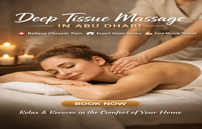 Deep Tissue Massage in Abu Dhabi — Expert Pain Relief at Sara Beauty’s home spa