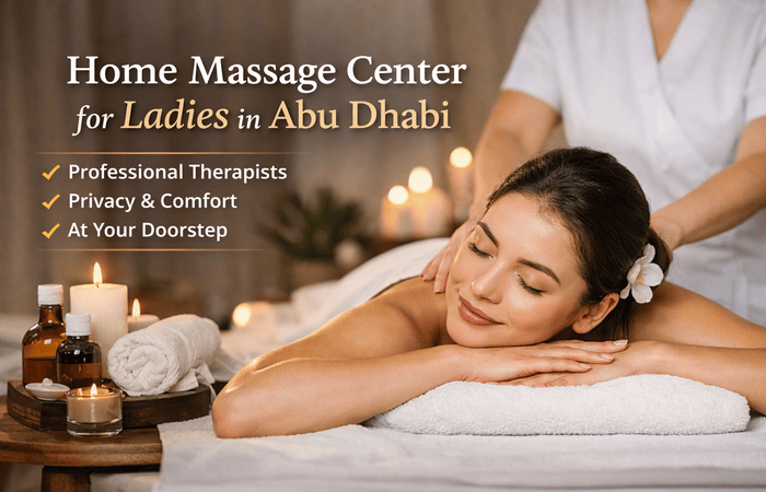 Private home spa massage for Ladies in Abu Dhabi